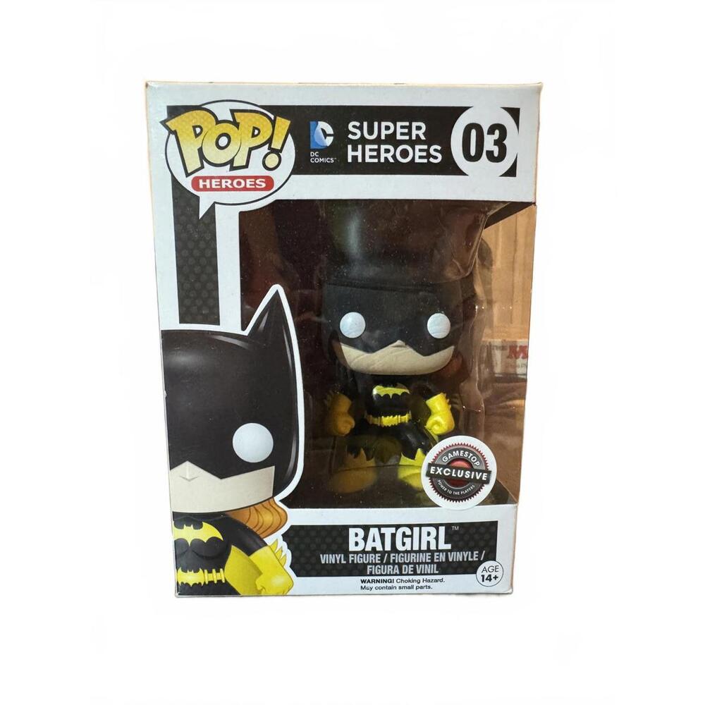 Funko Pop Batgirl #03 Gamestop Exclusive Vinyl Figure DC Super Heroes
